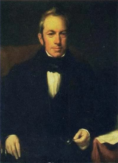 ロバート・ブラウンの肖像(Robert brown botaniker・出典: Wikimedia Commons・作者不明・Public domain)