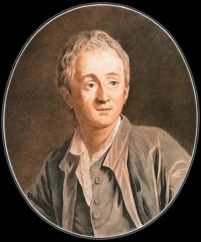ドゥニ・ディドロの肖像(Denis Diderot - Alix - Vanloo・出典: Wikimedia Commons・Pierre-Michel Alix・Public domain)