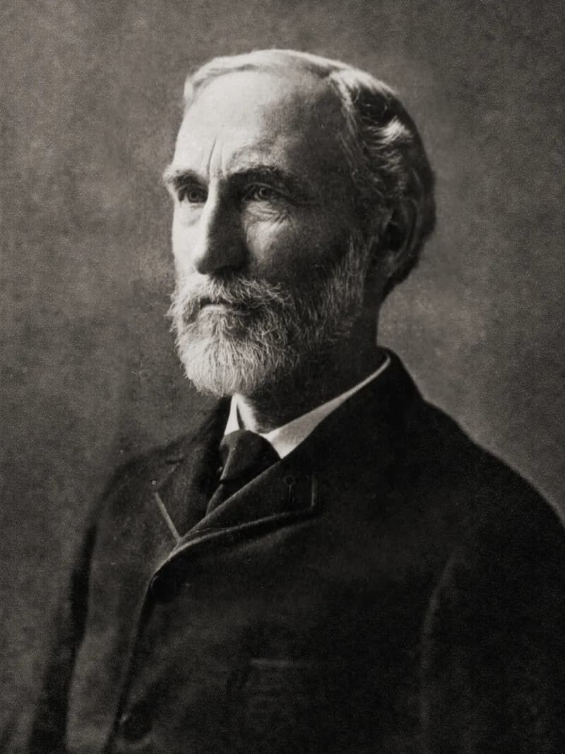 ジョサイア・ウィラード・ギブズの肖像(Josiah Willard Gibbs -from MMS-・出典: Wikimedia Commons・Unknown. Uploaded by Serge Lachinov (обработка для wiki)・Public domain)