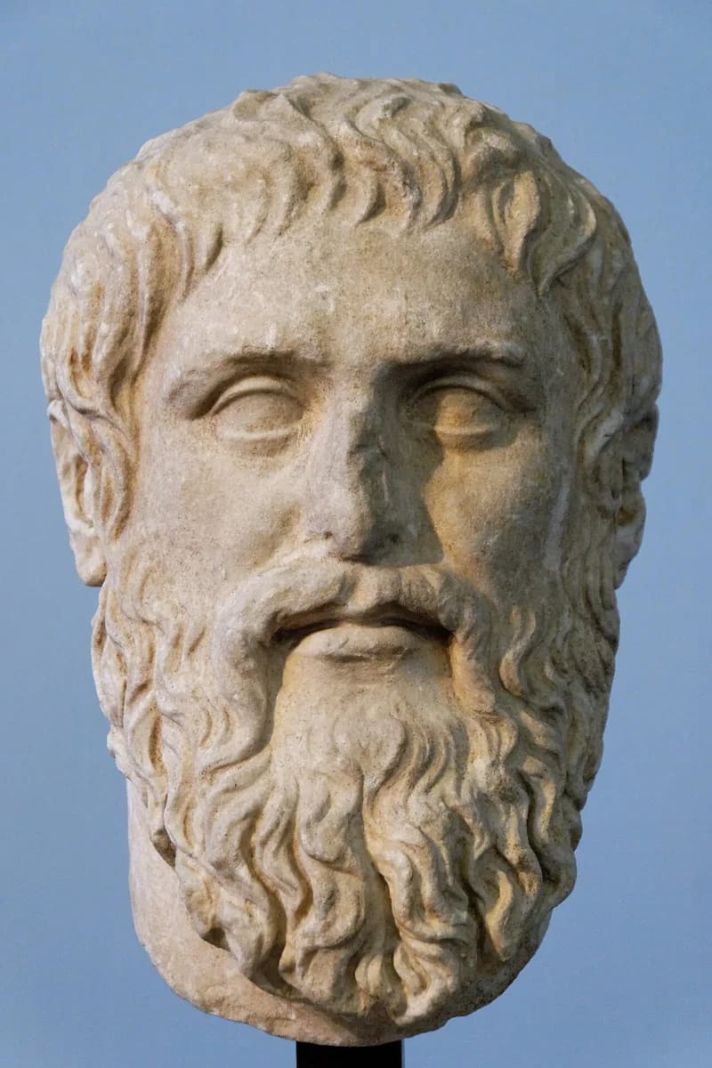 プラトンの肖像(Plato Silanion Musei Capitolini MC1377・出典: Wikimedia Commons・Marie-Lan Nguyen・CC BY 2.5)