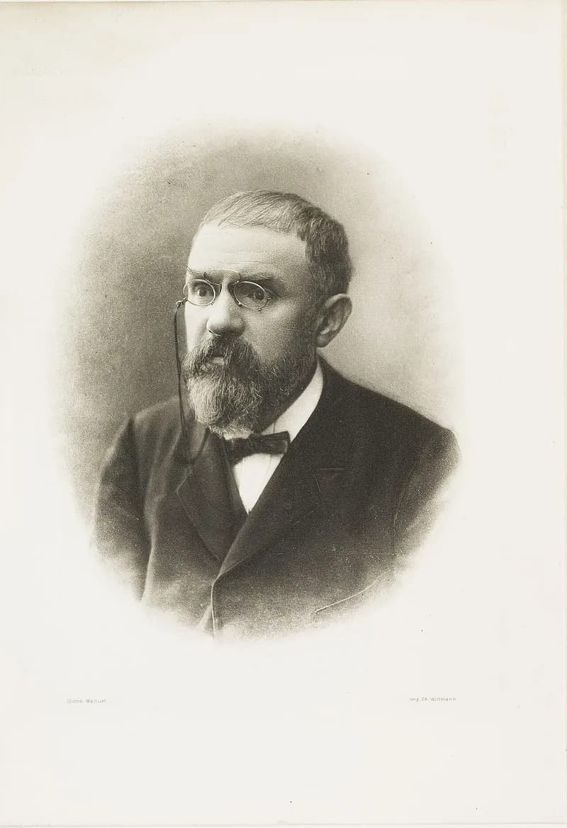 アンリ・ポアンカレの肖像(Henri Poincaré, PA03199・出典: Wikimedia Commons・Manuel (artist) (designer)・Public domain)