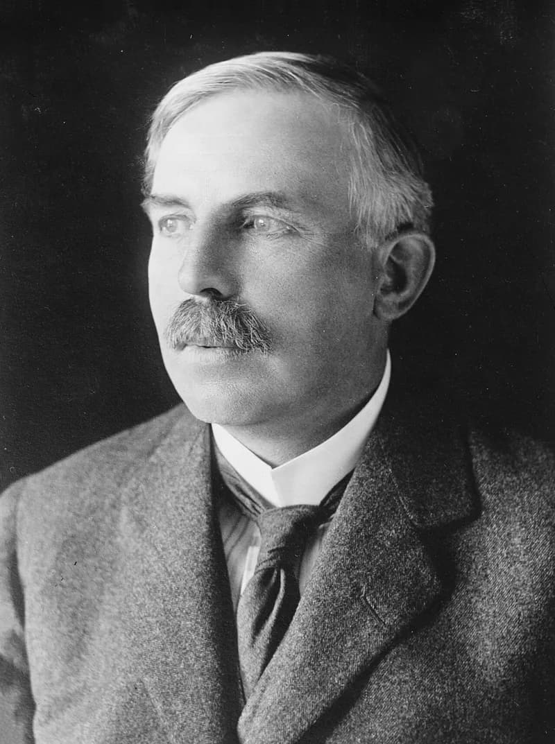 アーネスト・ラザフォードの肖像(Ernest Rutherford LOC・出典: Wikimedia Commons・George Grantham Bain Collection (Library of Congress)・Public domain)