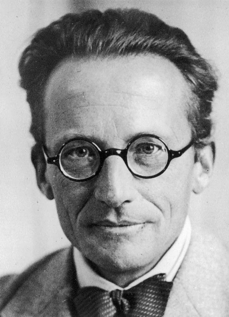 エルヴィン・シュレーディンガーの肖像(Erwin Schrödinger - Narodowe Archiwum Cyfrowe (1-E-939)・出典: Wikimedia Commons・作者不明・Public domain)