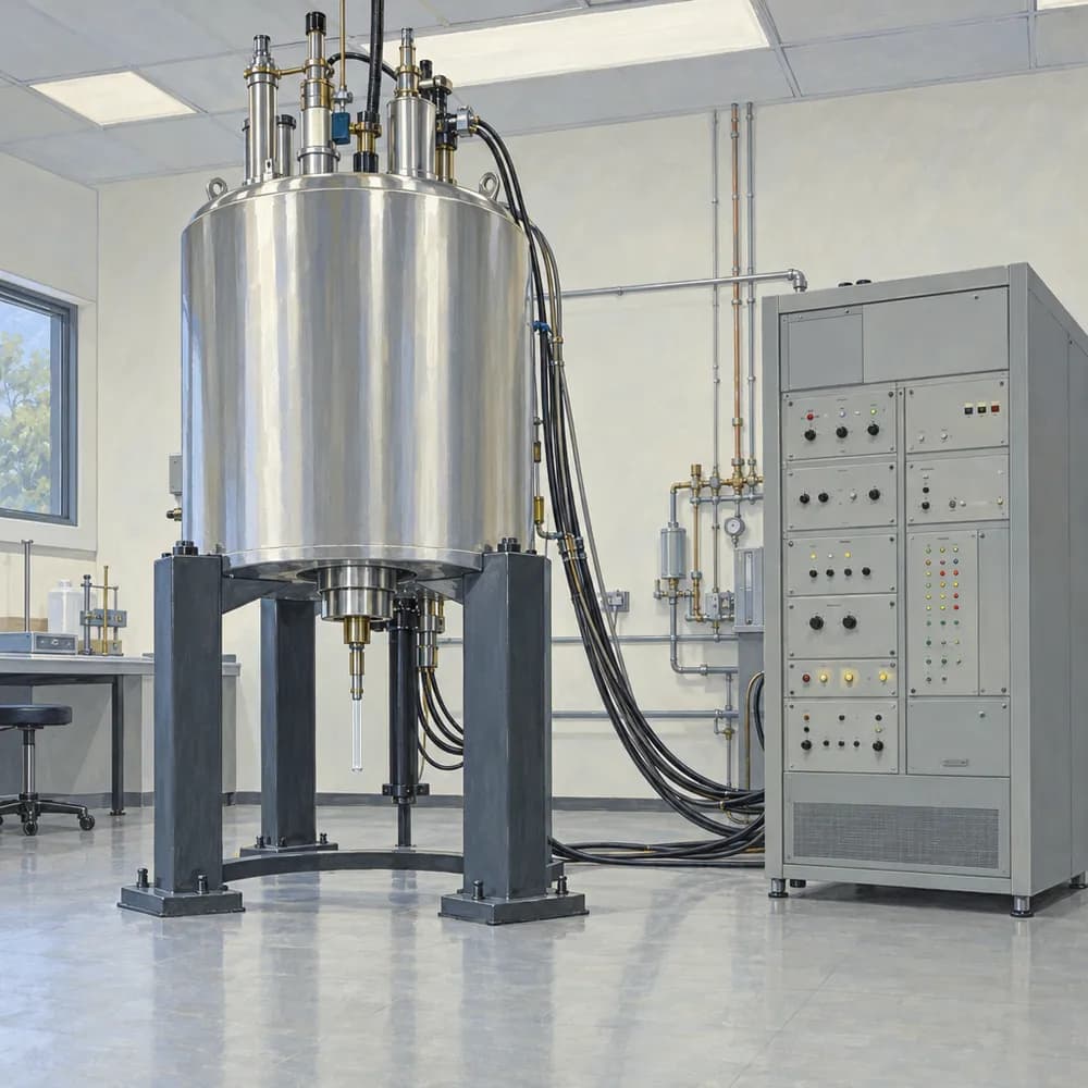 IBM アルマデンの NMR 分光計(画像生成 AI で描いたイメージ)