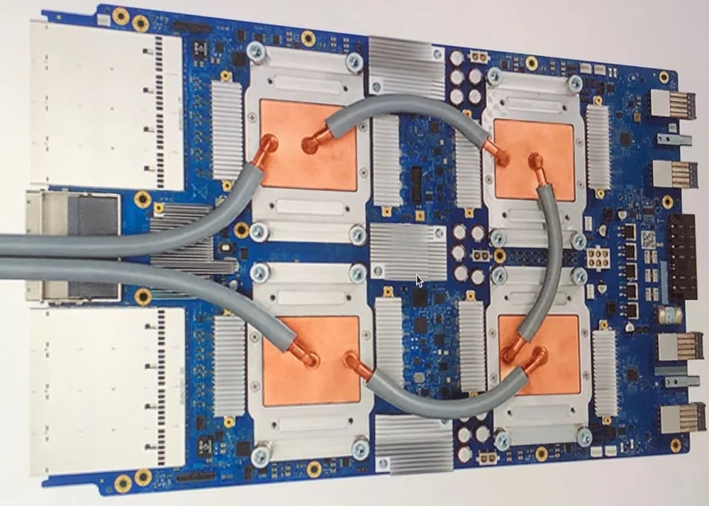 TPU v3(画像生成 AI で描いたイメージ)