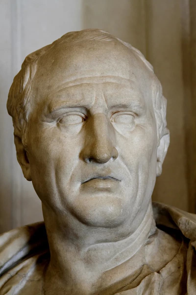 マルクス・トゥッリウス・キケロの肖像(Bust of Cicero (1st-cent. BC) - Palazzo Nuovo - Musei Capitolini - Rome 2016・出典: Wikimedia Commons・José Luiz・CC BY-SA 4.0)