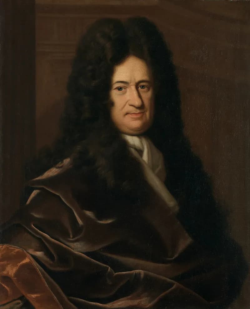 ゴットフリート・ライプニッツの肖像(German: Bildnis des Philosophen Gottfried Wilhelm Freiherr von LeibnizPortrait of Gottfri…・出典: Wikimedia Commons・Christoph Bernhard Francke・Public domain)