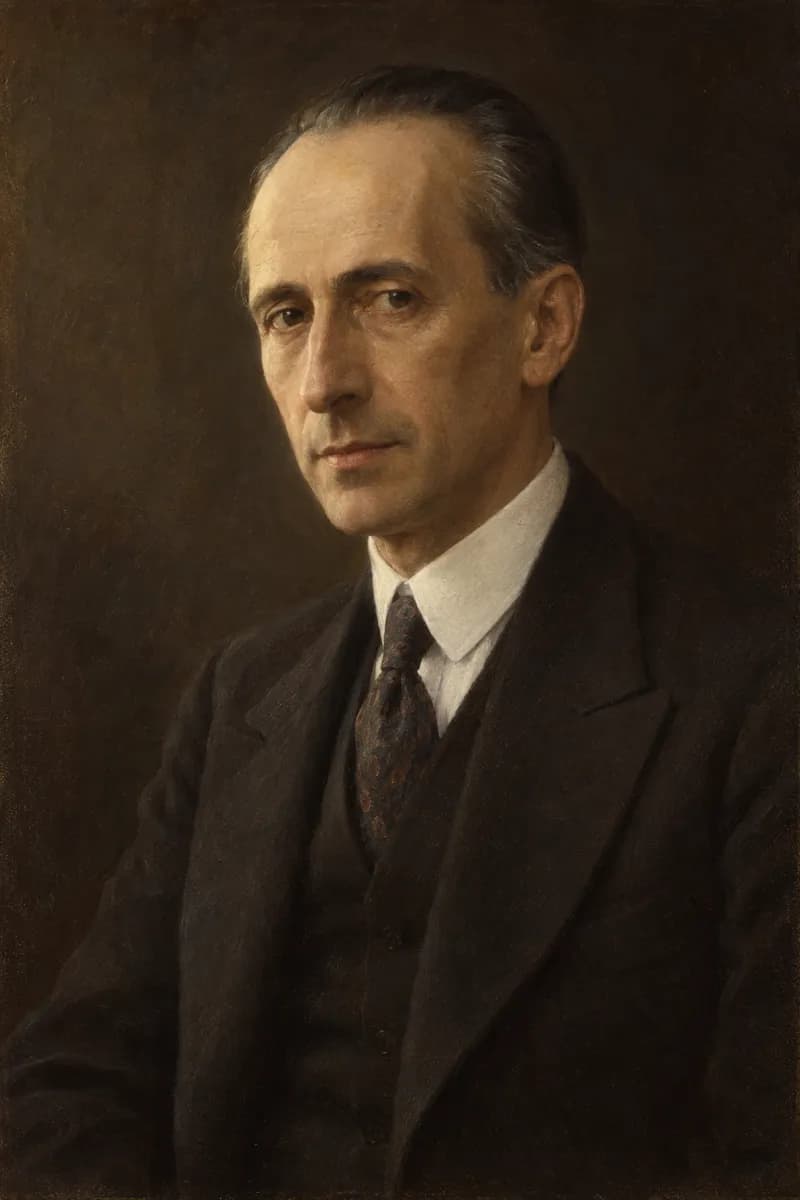 リヒャルト・フォン・ミーゼスの肖像(画像生成 AI で描いたイメージ)
