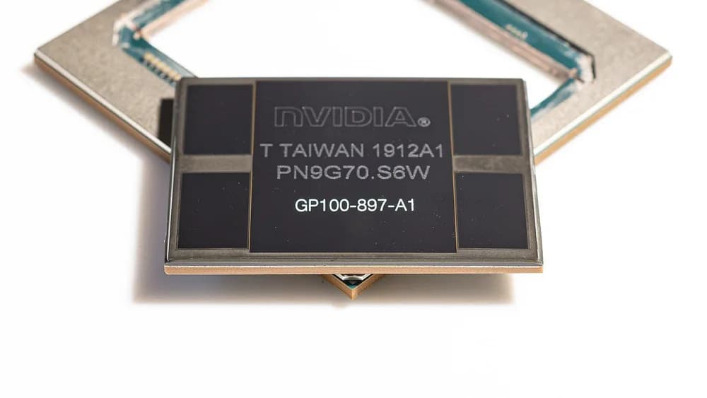 GPU 8 枚の計算機(画像生成 AI で描いたイメージ)